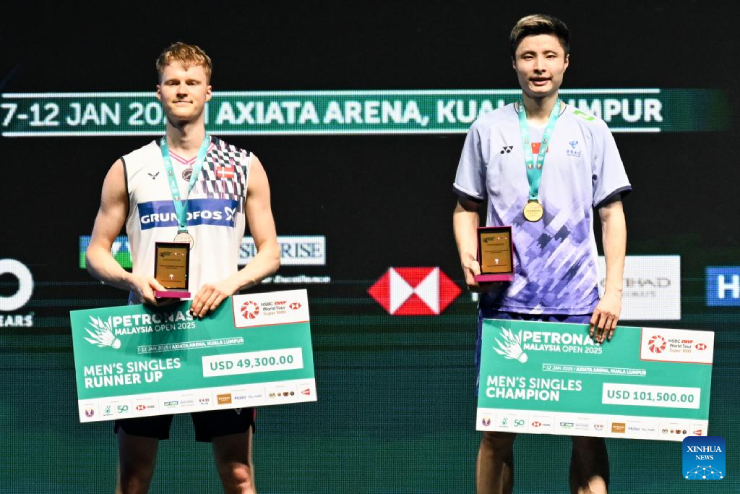 Shi Yu Qi xứng danh là đối thủ số 1 của Antonsen ở 2025