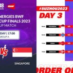 BWF Sudirman 2023 Day 3 Results