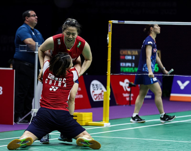 China secured spot in semifinal