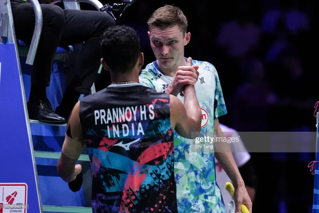 Bwf World Championships Day Reigning Champions Axelsen Out Of Quarterfinal M Badminton