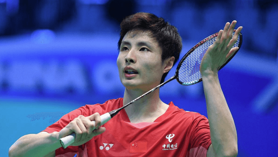Shi Yu Qi taps his rauet during his men's singles title final match at China Open 2025 on Sunday. China Open 2025 shows hosts' dominance; will the rest catch up?